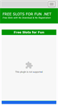 Mobile Screenshot of freeslotsforfun.net